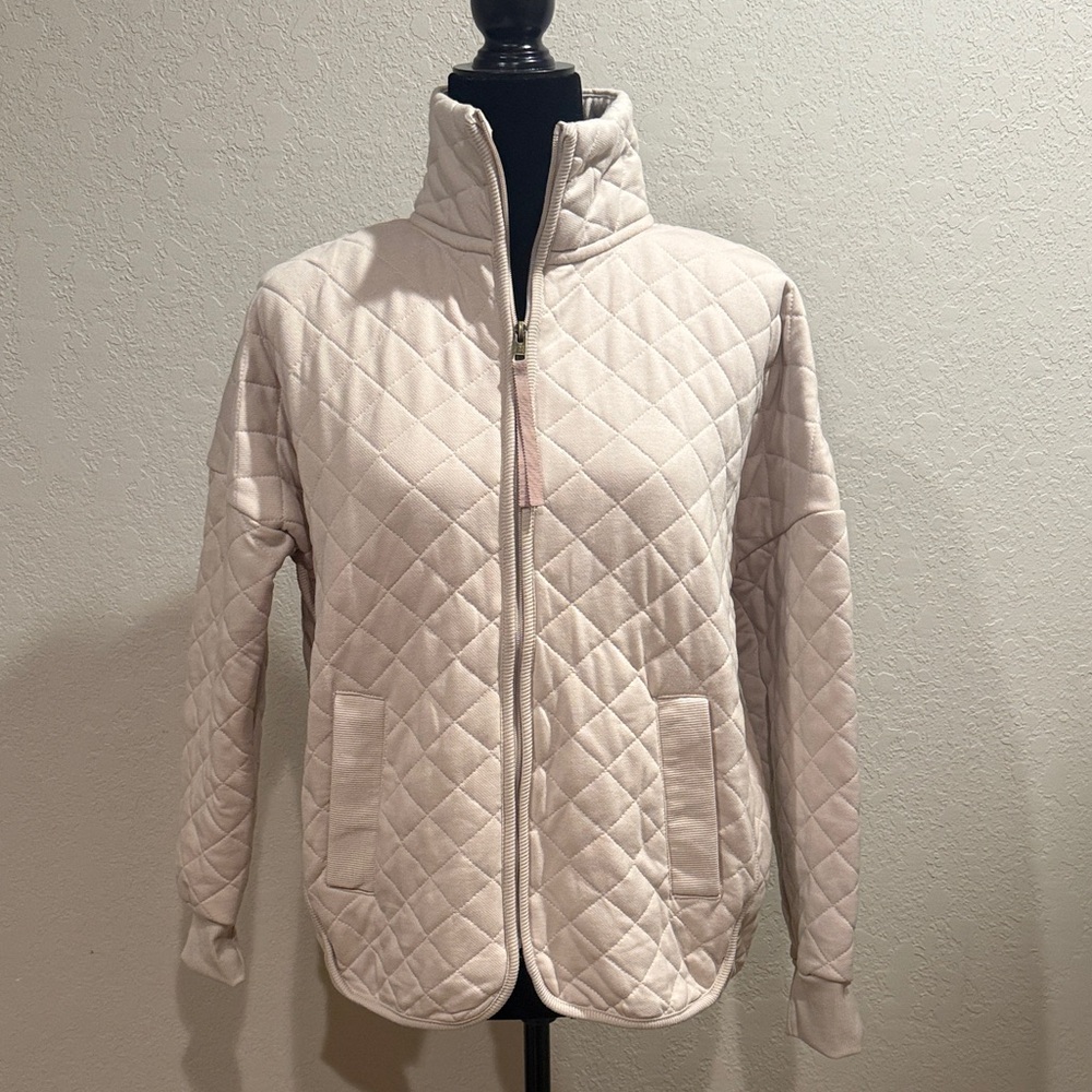 Avalanche Quilted Light Pink Puffer Jacket